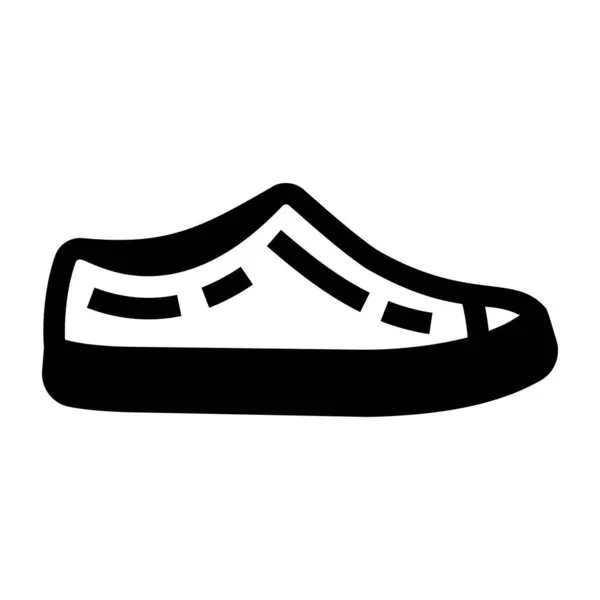 Sapatos Ícone Ilustração Vetorial — Vetor de Stock