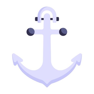 çapa simgesi vektör illüstrasyonu