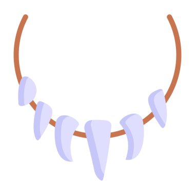 Bir kolye ikonu çizimi 