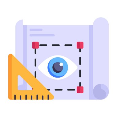 Göz vektör simge tasarlamak