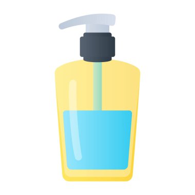 sabun makinesi. vektör illüstrasyonu