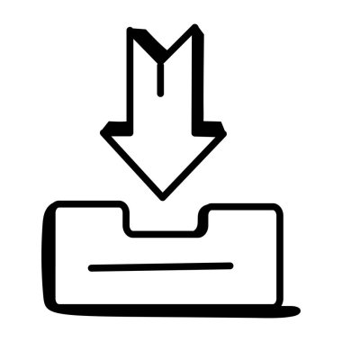 ok simgesi vektör illüstrasyonu indir