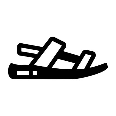 ayakkabı ikonu vektör illüstrasyonu