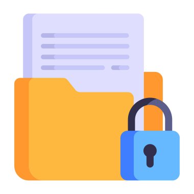 Dosya. Web simgesi basit illüstrasyon