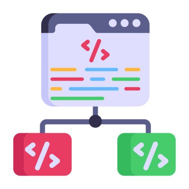 programlama konsepti. Basit resimleme