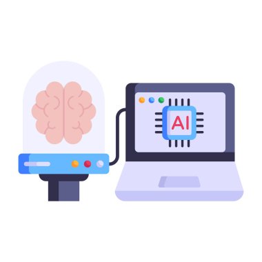 Beyin ve teknoloji ai vektörü