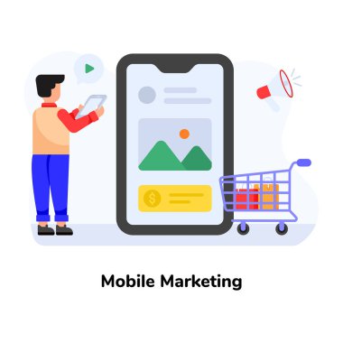 İnternetten alışveriş. Web simgesi