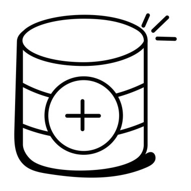 pil vektör illüstrasyonu