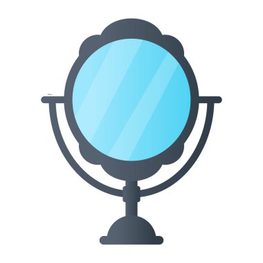 ayna ikonu vektör illüstrasyon tasarımı