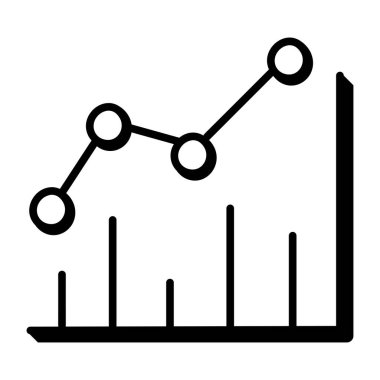 iş grafiği vektör illüstrasyonu