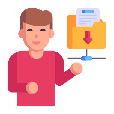 İnternetten alışveriş. Basit tasarım