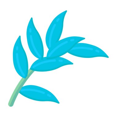 bitki simgesi vektör illüstrasyonu