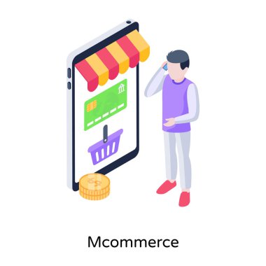 mobil uygulama. Web simgesi