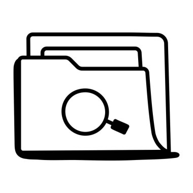 Klasörlü büyüteç