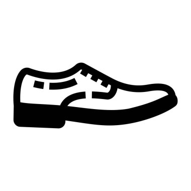 Ayakkabılar. Web simgesi basit illüstrasyon