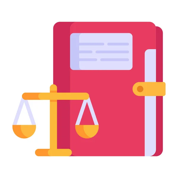 Концепция Закона Правосудия Представленная Дизайном Иконок Векторная Иллюстрация Eps Графическая — стоковый вектор
