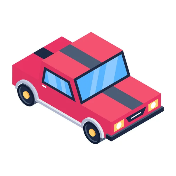 Vettore Jeep Semplice Illustrazione — Vettoriale Stock
