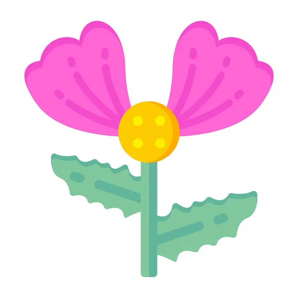 Ikona Kwiatów Ilustracja Wektora — Wektor stockowy