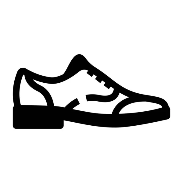 Icono Del Zapato Vector Ilustración — Vector de stock