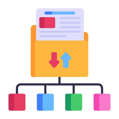 İndir. Web simgesi basit illüstrasyon