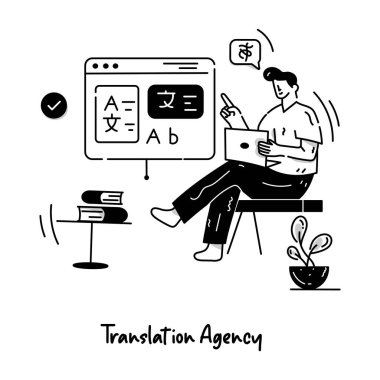 iş konsepti, çevrimiçi eğitim ve strateji