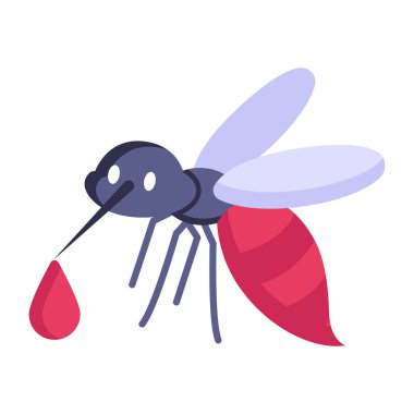 Arı böceği simgesi. Hata vektörü sembolü çizimi