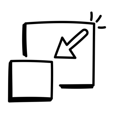 seo modern simgesinin vektör illüstrasyonu