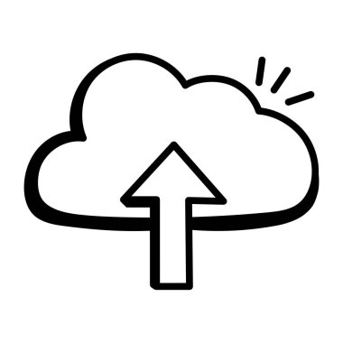 vektör çizim tasarım bulut