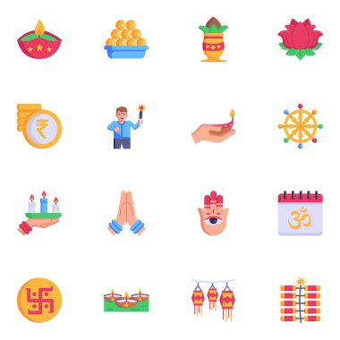 Web, mobil ve iş için 9 simge ve daha fazlası. Vektör illüstrasyonu, simge