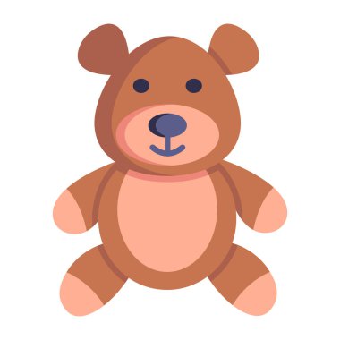 şirin ayı vektör çizimi tasarımı