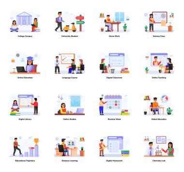 Modern ofis vektör çiziminde birlikte çalışan iş adamları