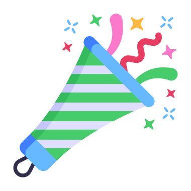 parti web vektör simgesi