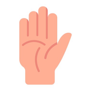 el simgesi vektör illüstrasyonu