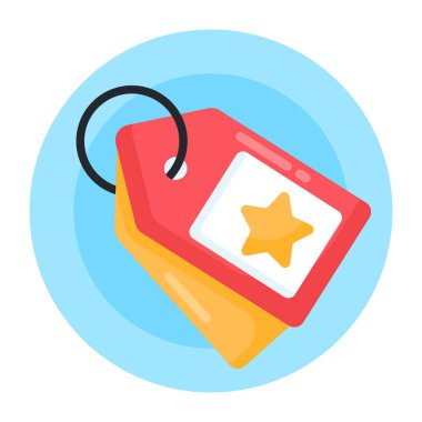 Alışveriş poşeti düz simgesi, vektör illüstrasyonu