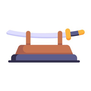 kılıç vektör illüstrasyon tasarımı