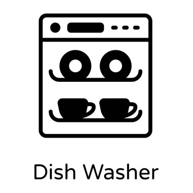 Kahve kupa düz simgesi