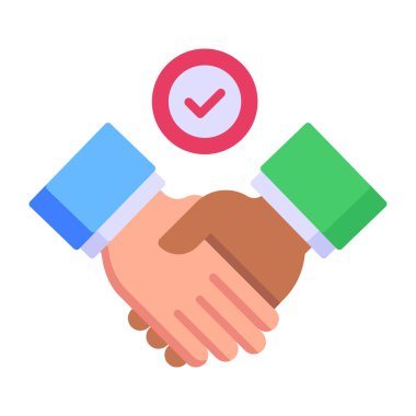 Tokalaşın. Web simgesi basit illüstrasyon