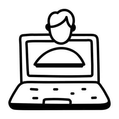 Online eğitim. Basit tasarım