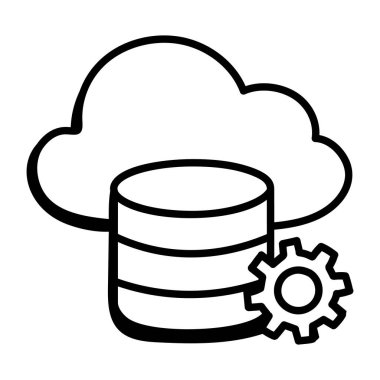 Bulut hesaplama. Web simgesi