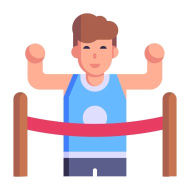 Mavi toplu çocuk koltuk vektörü çiziminde oturuyor.