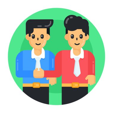 vektör illüstrasyon tasarımı yapan birkaç kişi.