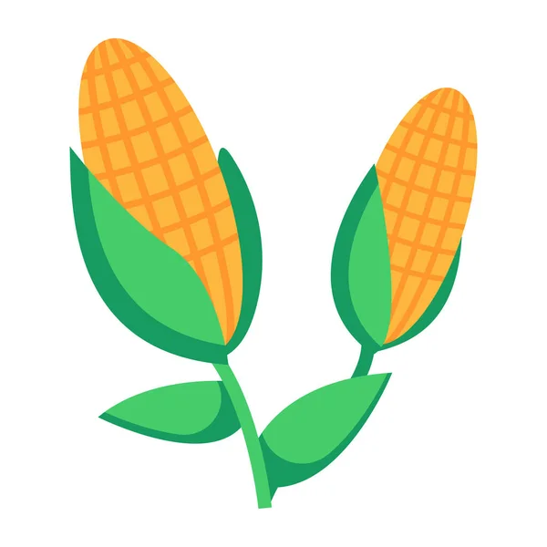 玉米图标矢量图形设计 — 图库矢量图片