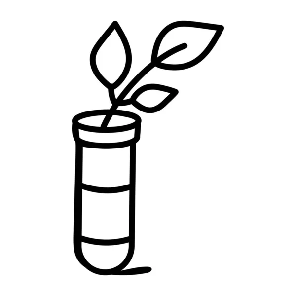 Plant Jar Icon Vector Illustration Graphic Design — Stock Vector