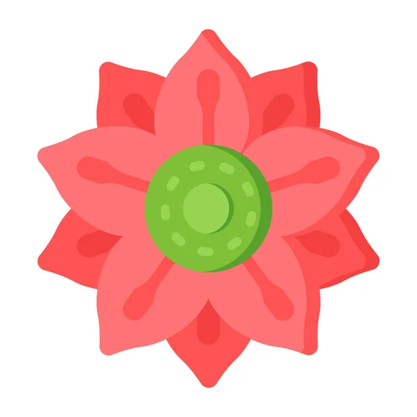 Schöne Blume Vektor Symbol — Stockvektor