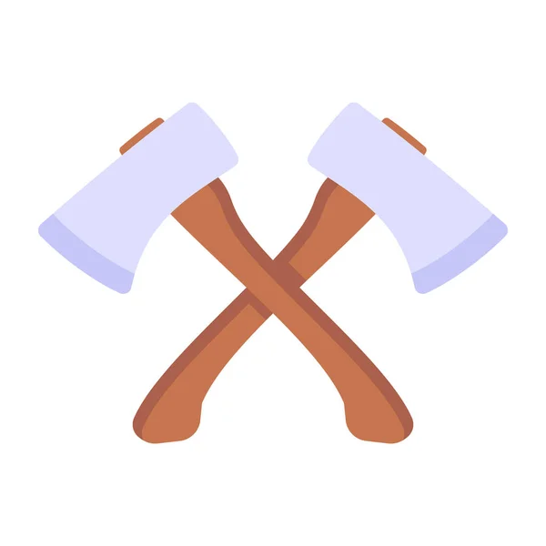 斧のアイコン ウェブ用のハンマー ベクトル アイコンのフラット イラスト — ストックベクタ
