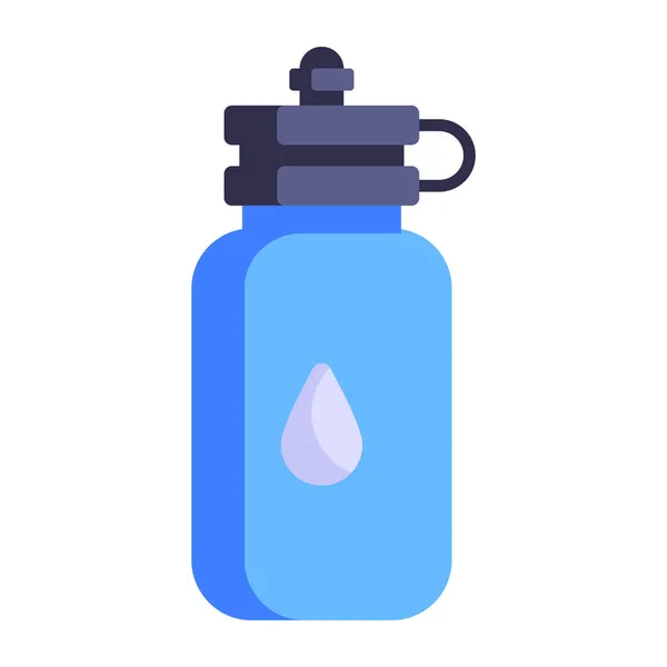 Icono Botella Agua Esquema Ilustración Del Diseño Del Vector Del — Archivo Imágenes Vectoriales