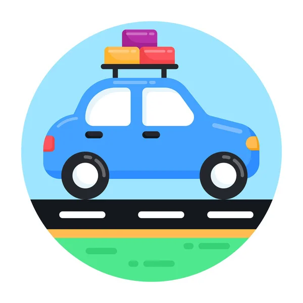 Icono Transporte Coches Estilo Simple Ilustración Vectorial Aislado — Vector de stock