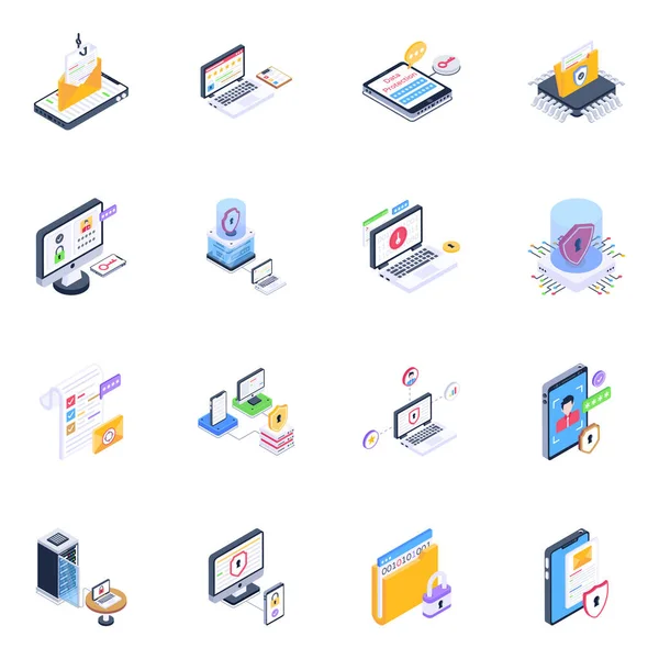 Conjunto Iconos Vectoriales Para Diseño Web — Vector de stock