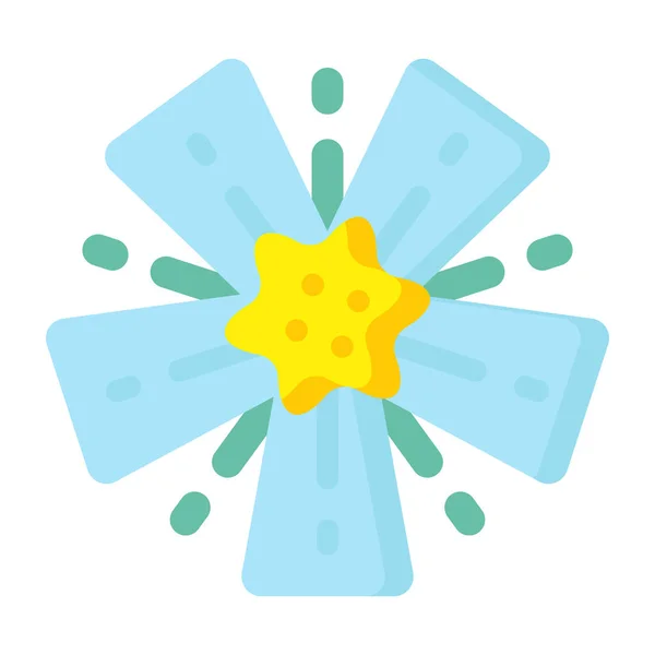 Mooie Bloemen Decoratie Ontwerp Vector Illustratie — Stockvector