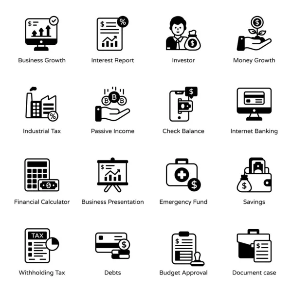 Ilustração Vetorial Design Plano Ícones Modernos Seo — Vetor de Stock